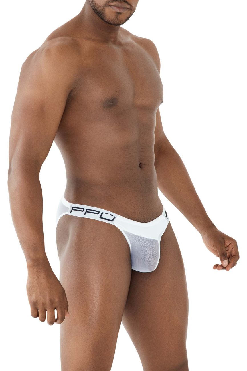 Bikini de malla PPU 2312 Color blanco
