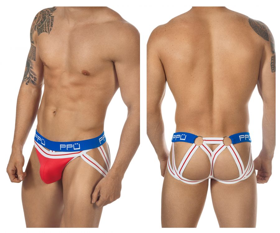 PPU 1305 Jockstrap Farbe Rot