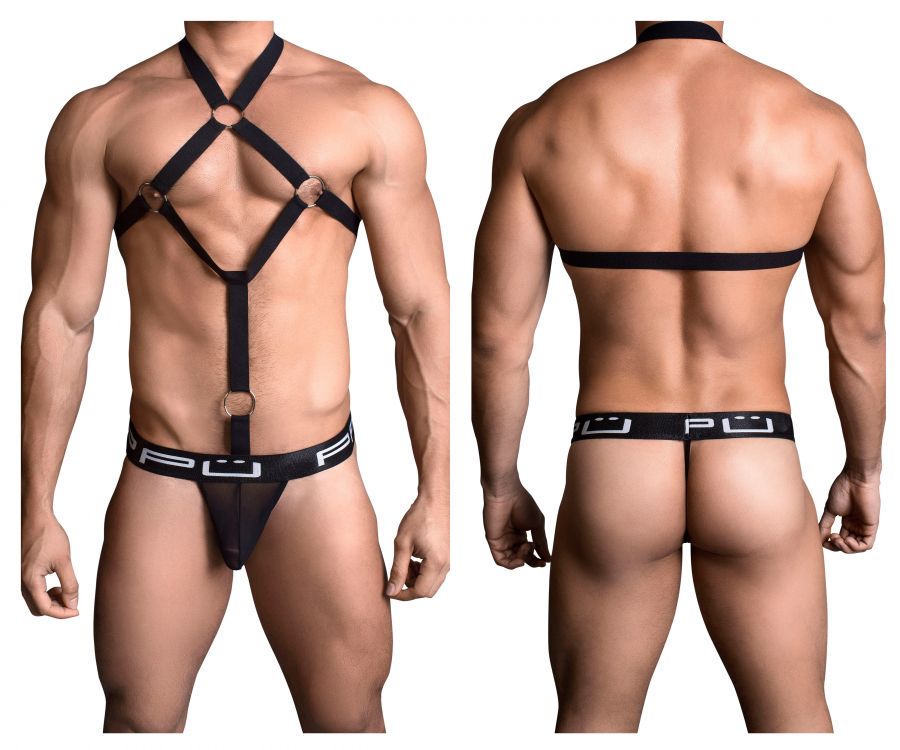 PPU 1705 Tangas Farbe Schwarz