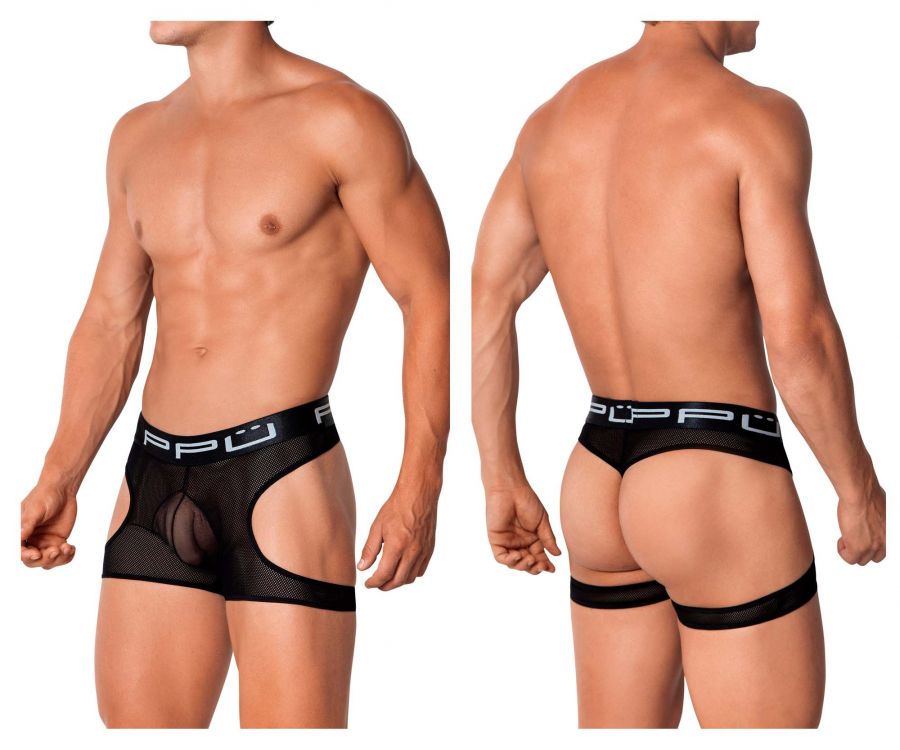 PPU 2111 Strumpfhose mit Strumpfhalter Farbe Schwarz