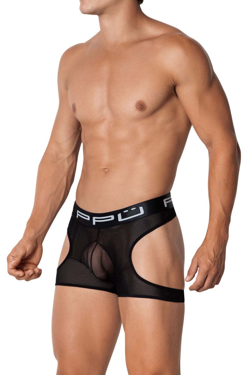 PPU 2111 Strumpfhose mit Strumpfhalter Farbe Schwarz
