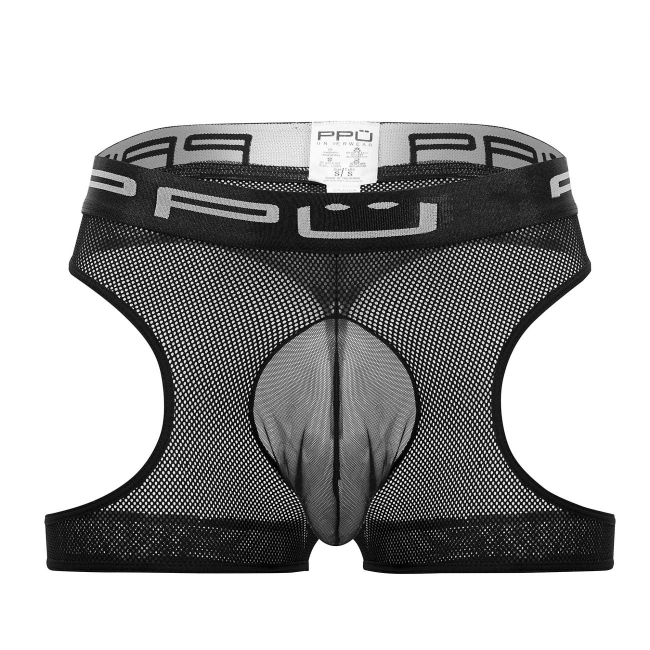 PPU 2111 Strumpfhose mit Strumpfhalter Farbe Schwarz