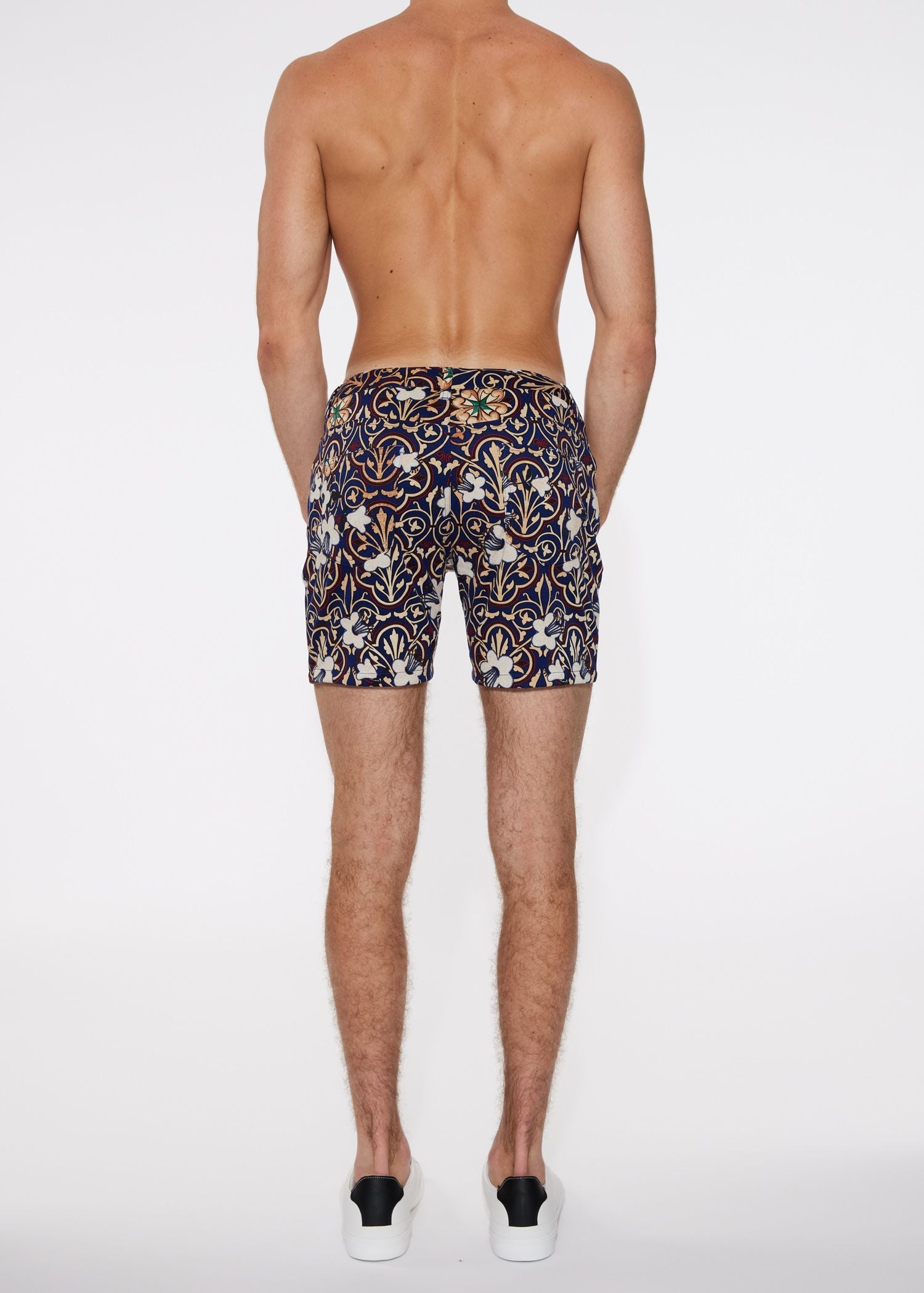 PRINTED STRETCH KNIT SHORT - DealByEthan.gay loves ST33LE