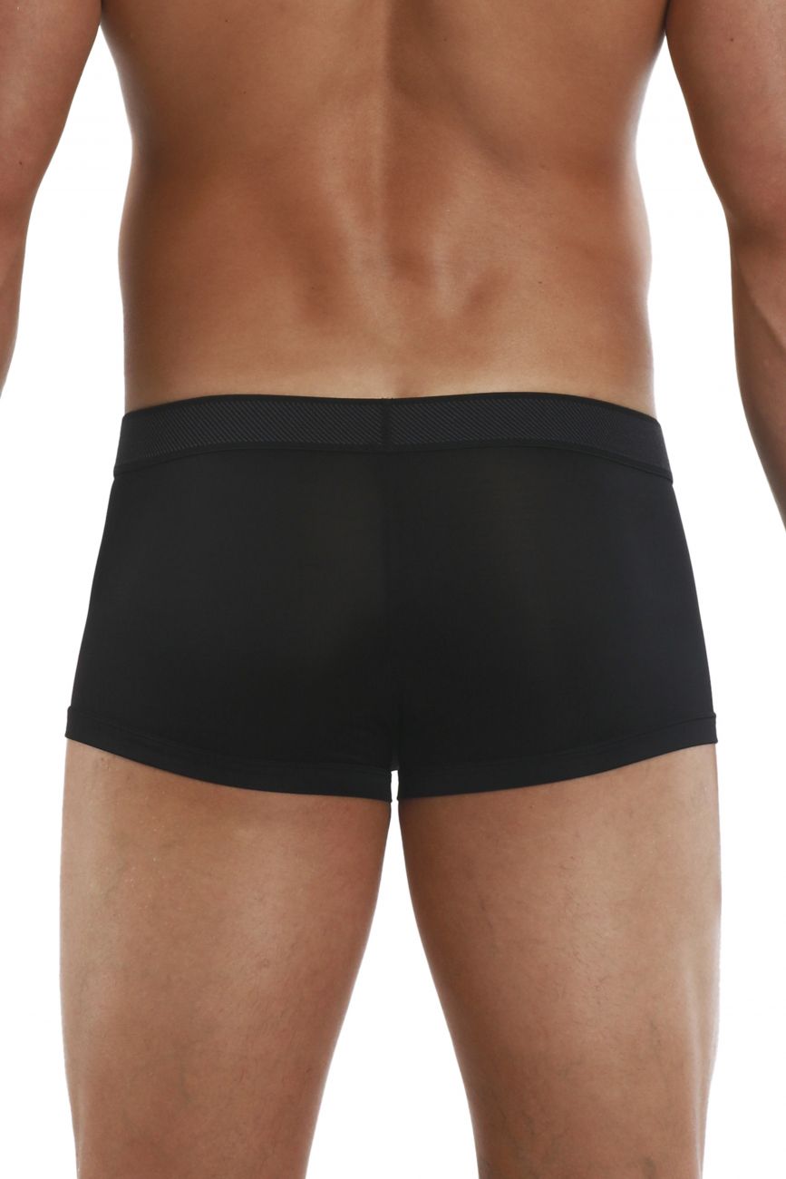 Papi 626182-962 Cool2 2PK Solid-Print Brazilian Trunks Color Black-Gray - DealByEthan.gay loves Papi