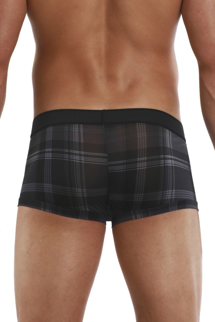 Papi 626182-962 Cool2 2PK Solid-Print Brazilian Trunks Color Black-Gray - DealByEthan.gay loves Papi