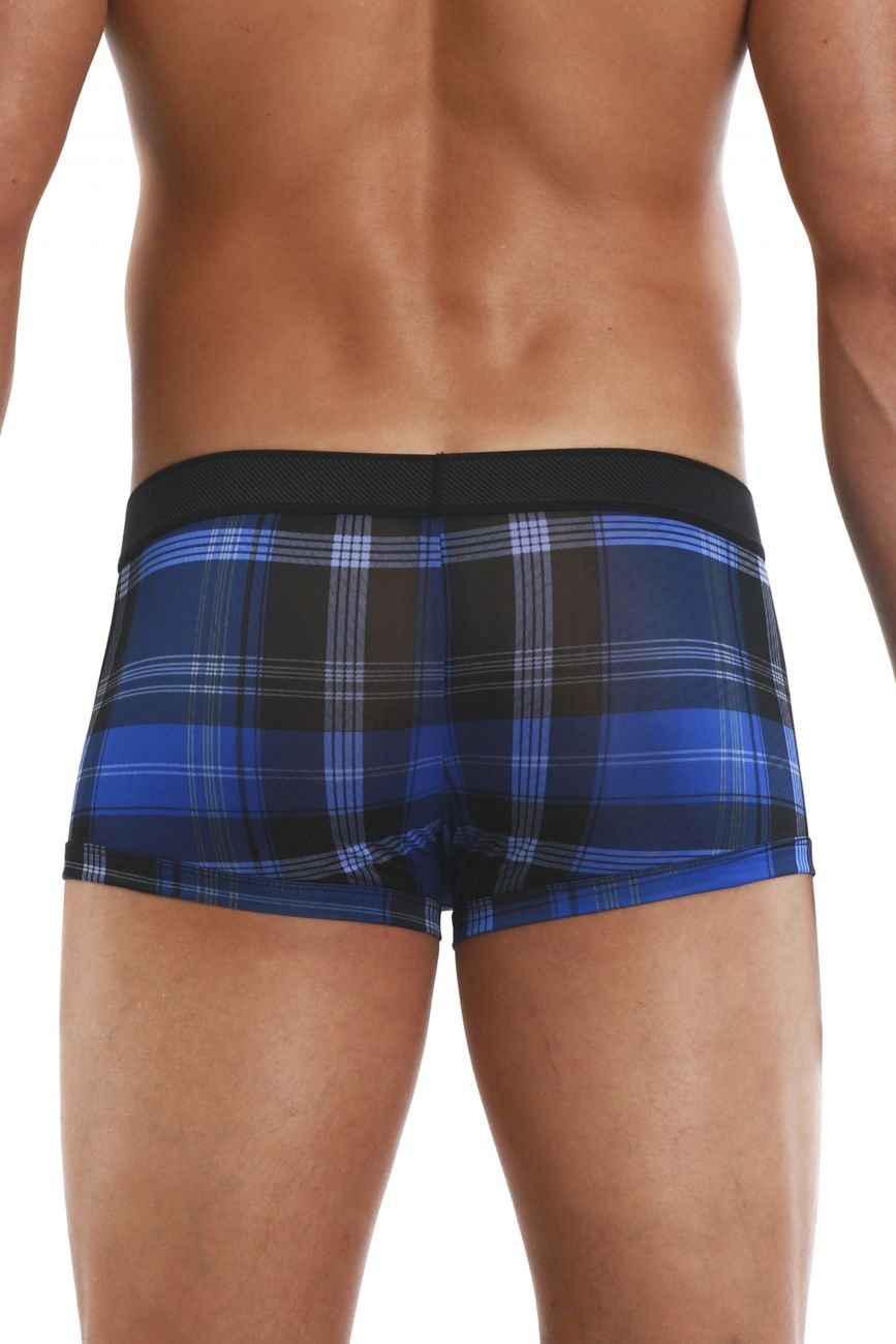 Papi 626182-968 Cool2 2PK Solid-Print Brazilian Trunks Color Black-Blue - DealByEthan.gay loves Papi
