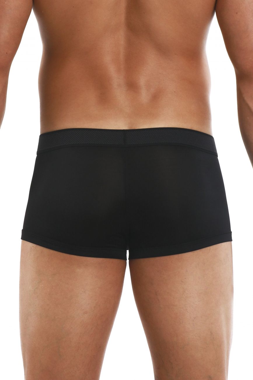 Papi 626183-962 Cool2 2PK Solid-Print Brazilian Trunks Color Black-Gray - DealByEthan.gay loves Papi