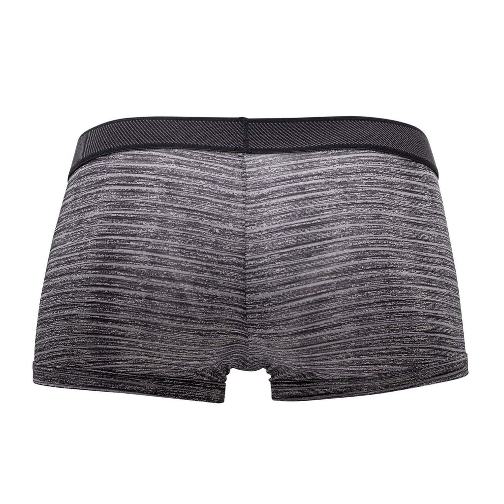 Papi 626183-962 Cool2 2PK Solid-Print Brazilian Trunks Color Black-Gray - DealByEthan.gay loves Papi