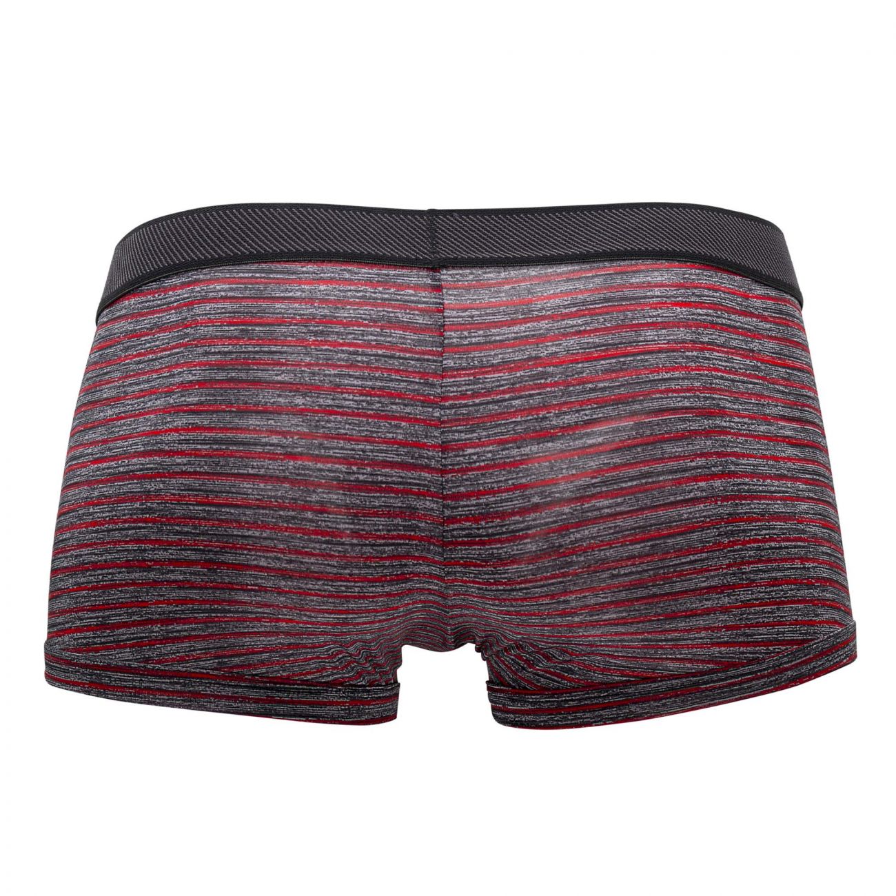 Papi 626183-982 Cool2 2PK Solid-Print Brazilian Trunks Color Black-Red - DealByEthan.gay loves Papi
