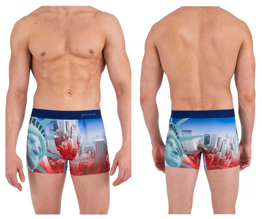 Papi 626725-904 NY Destination Boxer Briefs Color Multi-colored - DealByEthan.gay loves Papi
