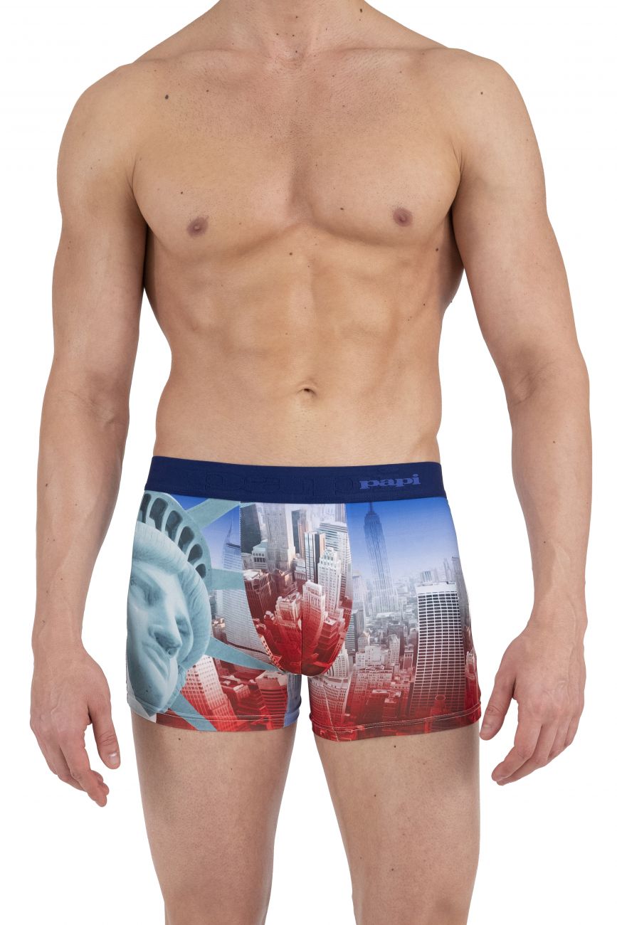 Papi 626725-904 NY Destination Boxer Briefs Color Multi-colored - DealByEthan.gay loves Papi