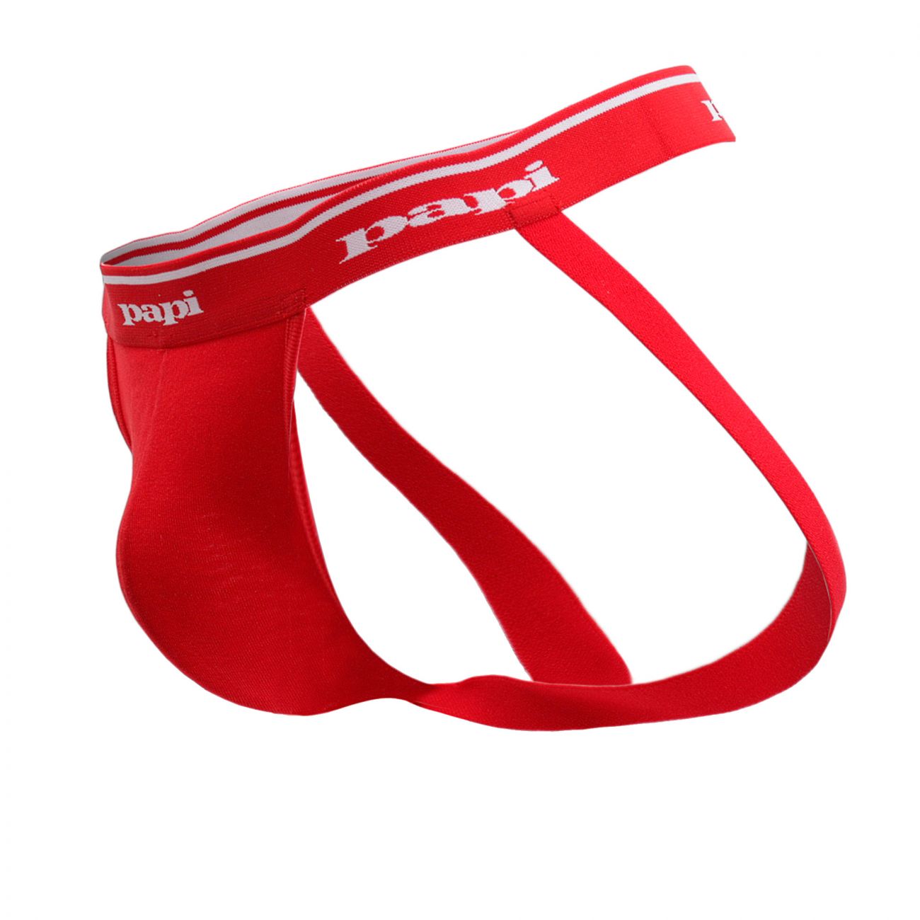 Papi 705910-999 3PK 1X1 Rib Jockstrap Color Black-Red-Turquoise - DealByEthan.gay loves Papi