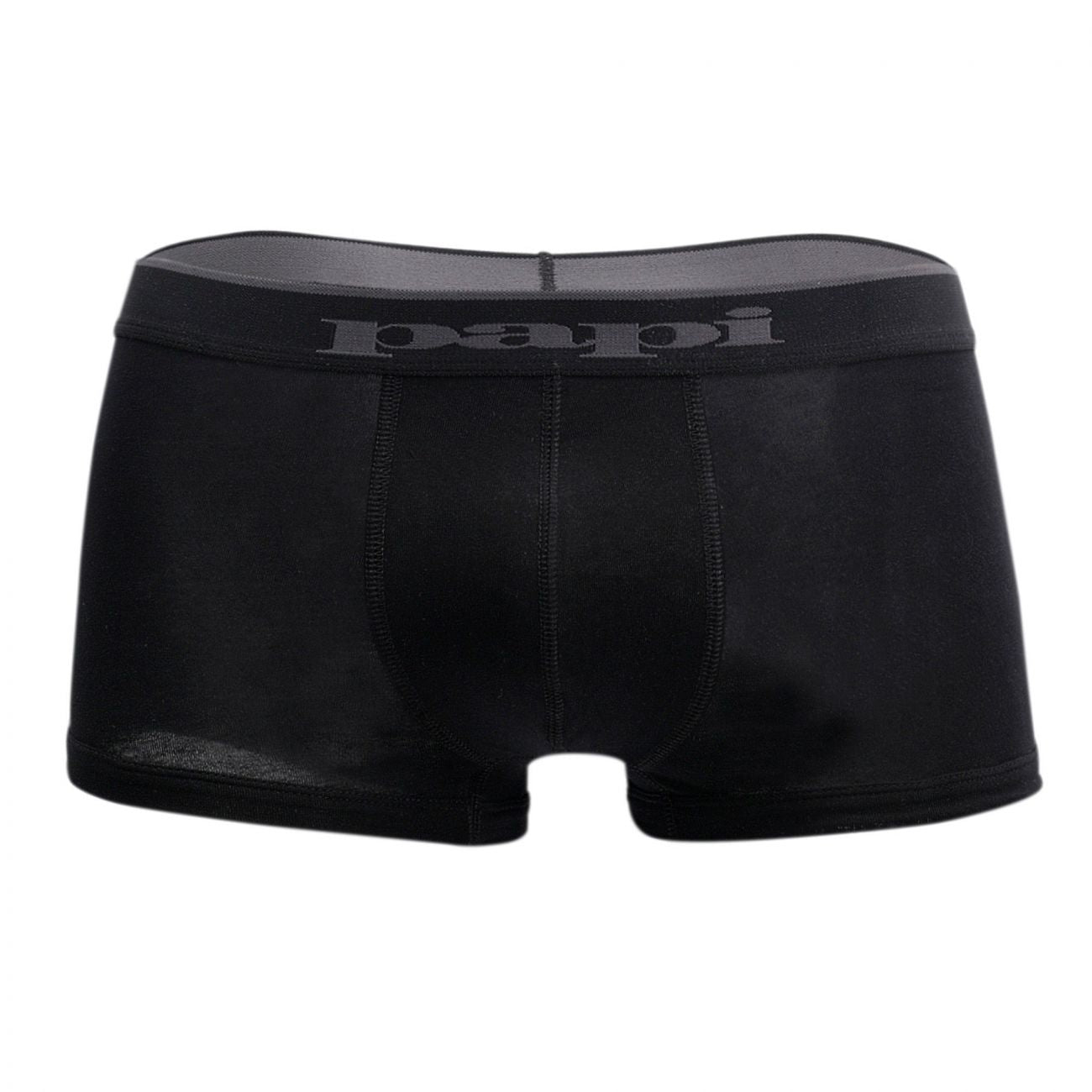 Papi 980501-001 3PK Cotton Stretch Brazilian Solids Color Black - DealByEthan.gay loves Papi