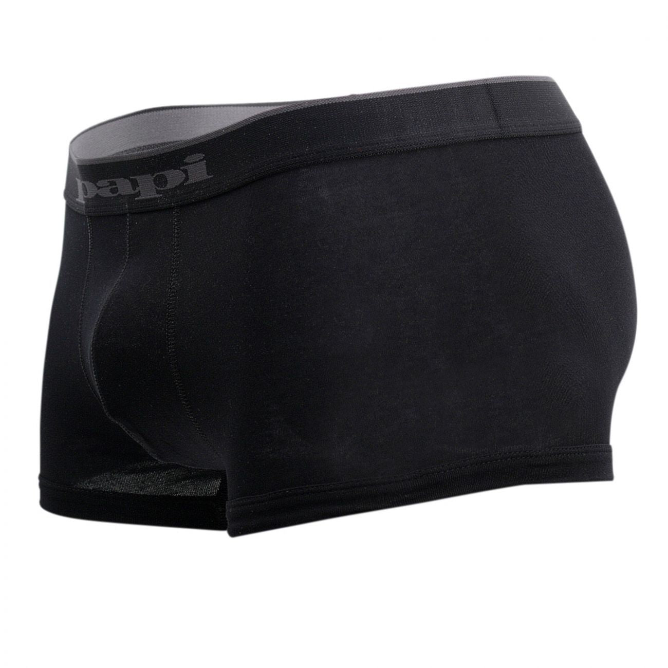 Papi 980501-001 3PK Cotton Stretch Brazilian Solids Color Black - DealByEthan.gay loves Papi
