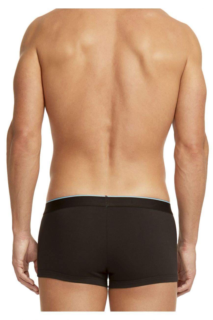 Papi 980501-941 3PK Cotton Stretch Brazilian Solids Color Black-Cobalt-Blue - DealByEthan.gay loves Papi