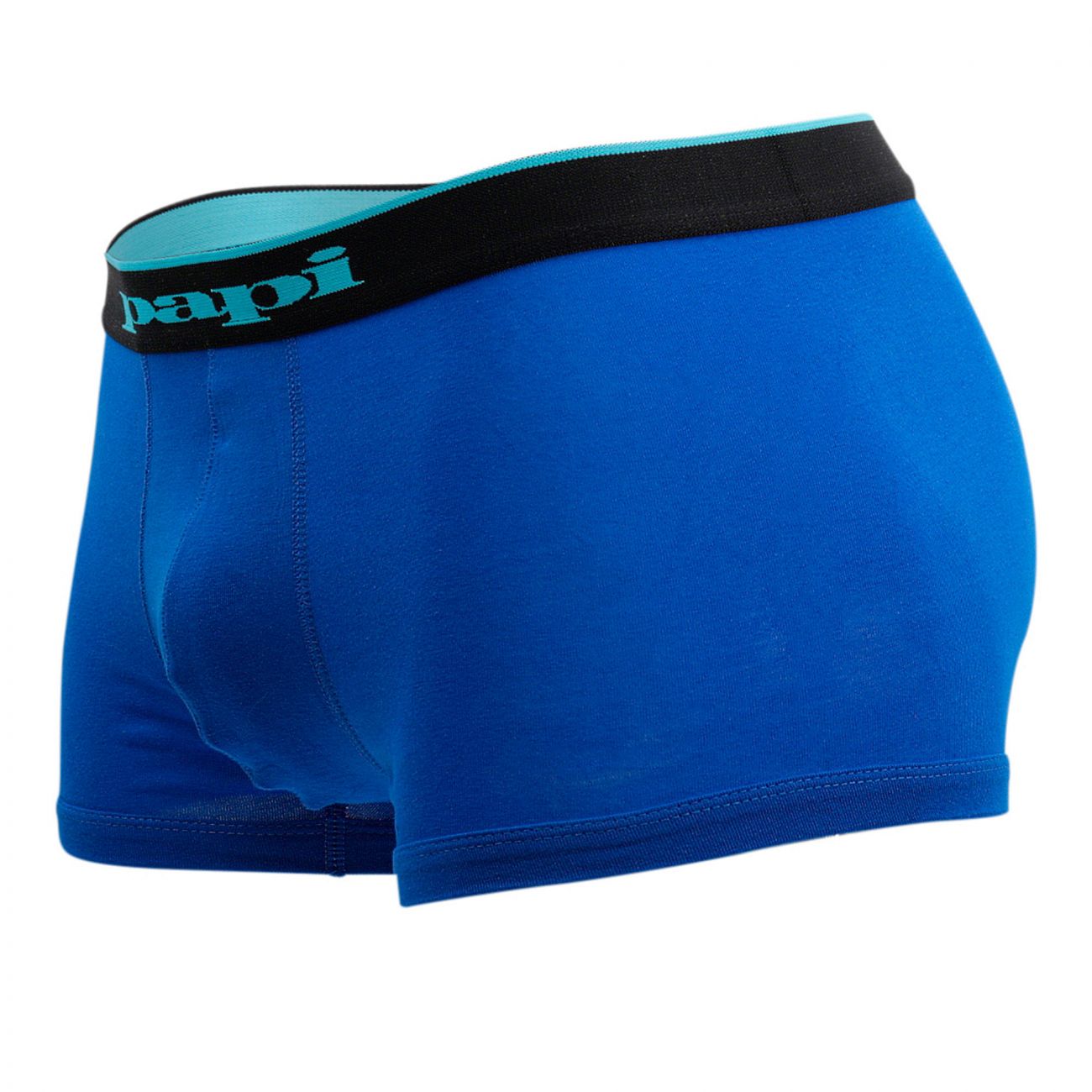Papi 980501-941 3PK Cotton Stretch Brazilian Solids Color Black-Cobalt-Blue - DealByEthan.gay loves Papi