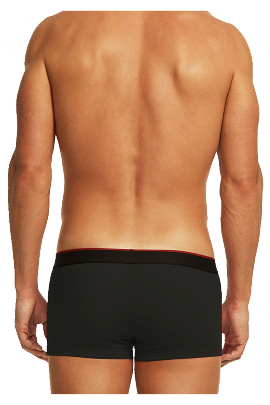 Papi 980501-950 3PK Cotton Stretch Brazilian Solids Color Red-Gray-Black - DealByEthan.gay loves Papi