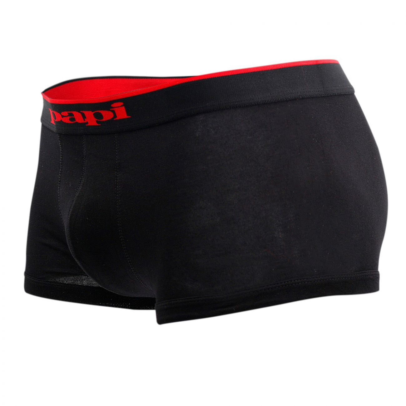 Papi 980501-950 3PK Cotton Stretch Brazilian Solids Color Red-Gray-Black - DealByEthan.gay loves Papi