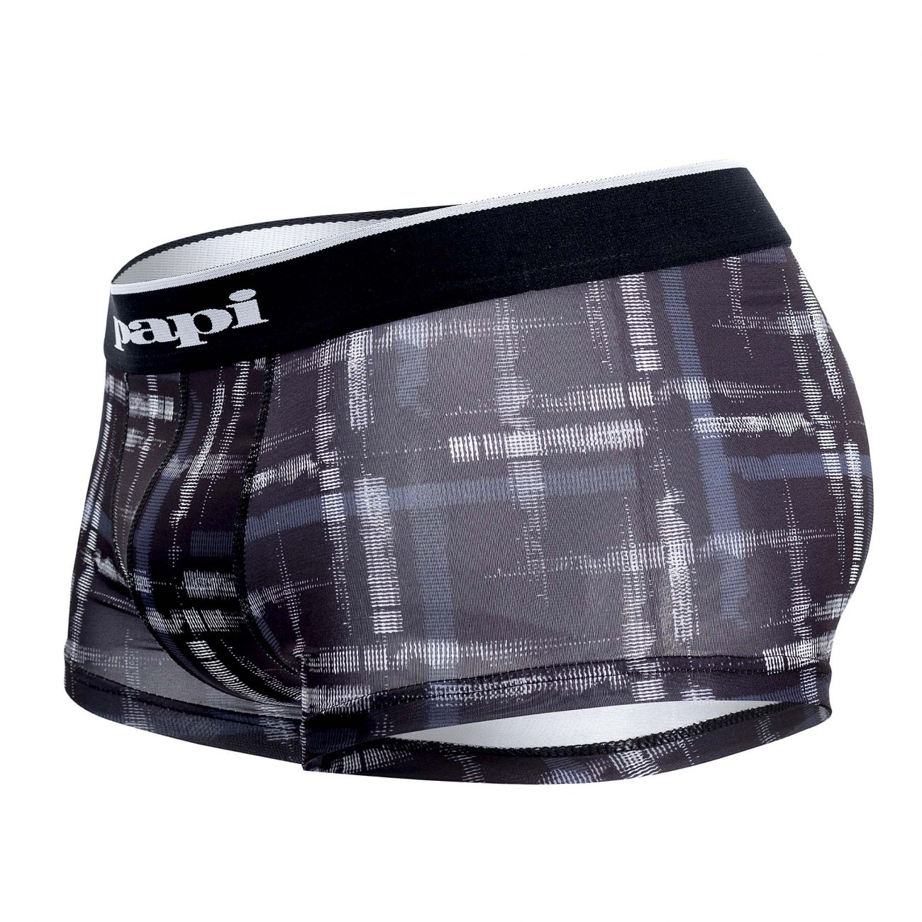 Papi MPA005 2PK Brazilian Trunks Color Black-Gray - DealByEthan.gay loves Papi