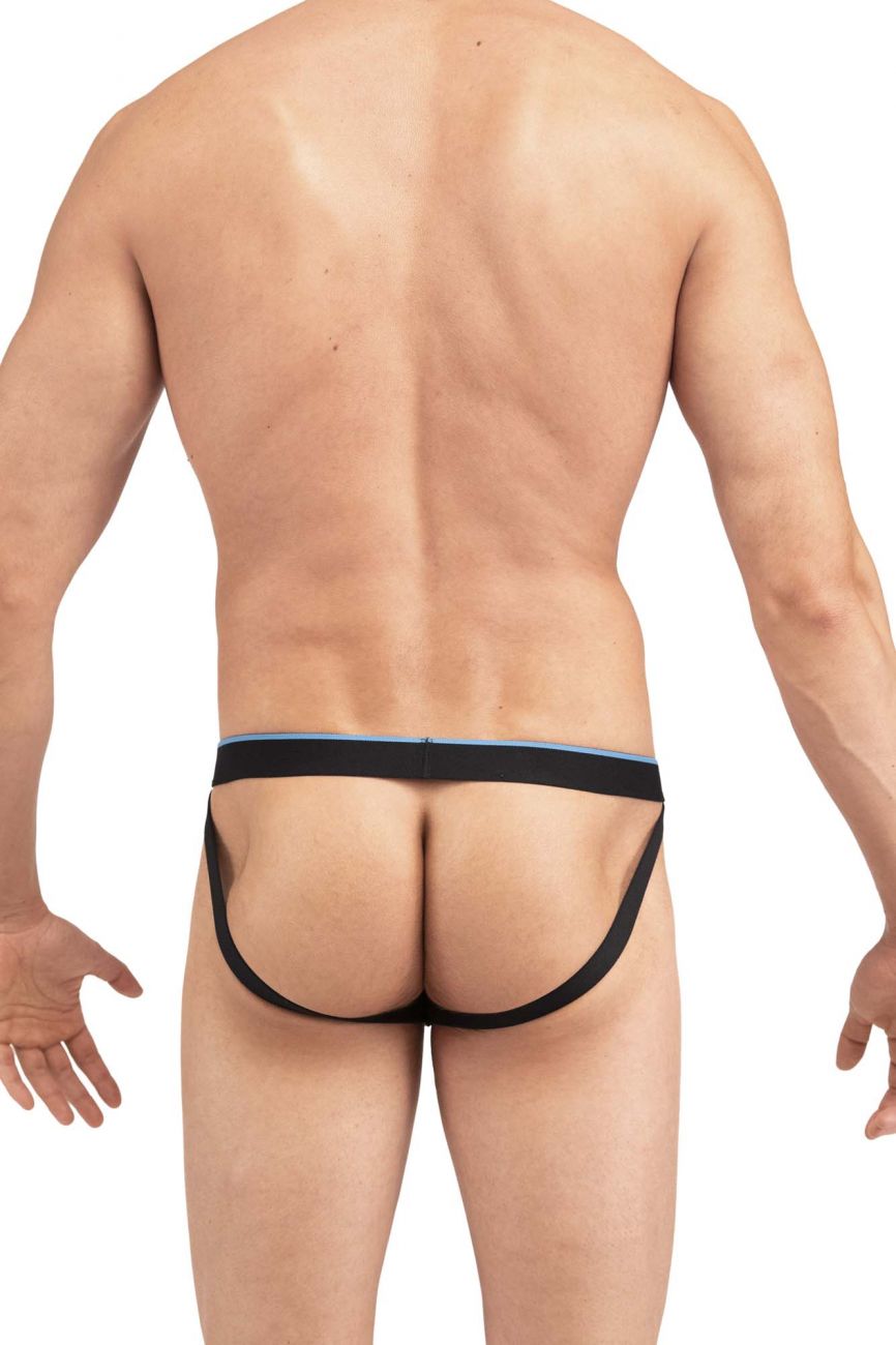 Papi UMPA006 2PK Jockstrap Color Black-Blue - DealByEthan.gay loves Papi