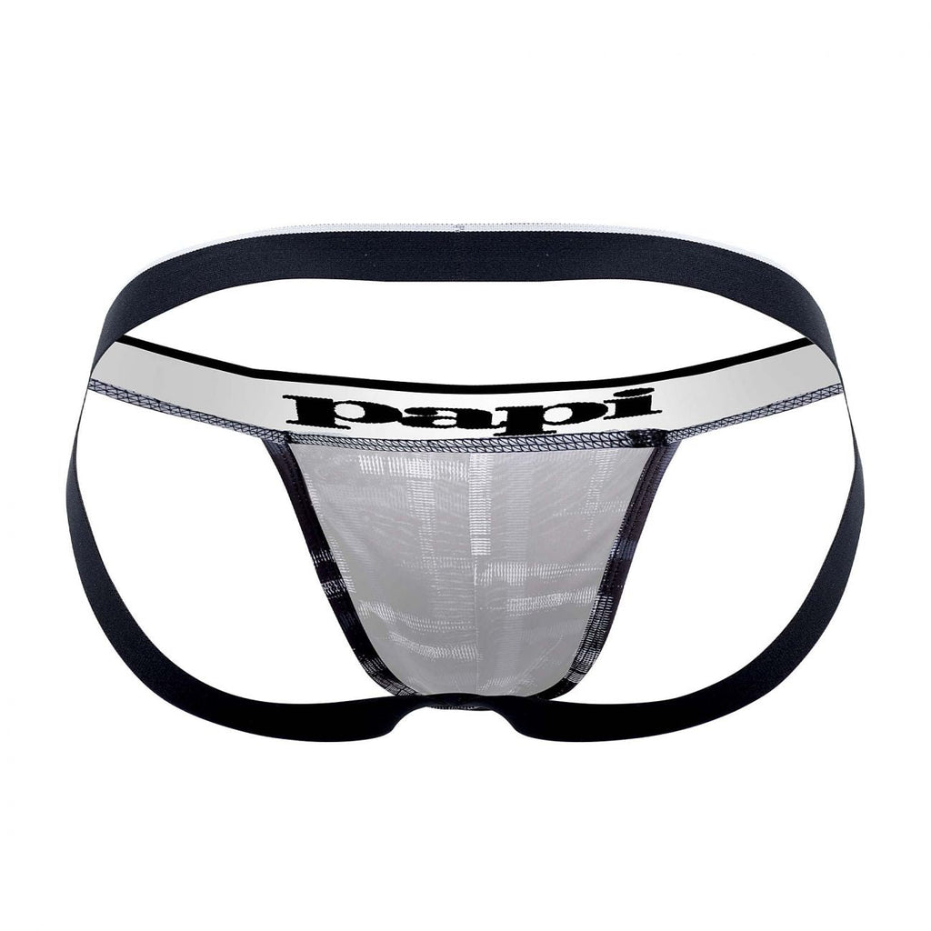 Papi UMPA006 2PK Jockstrap Color Black-Gray - DealByEthan.gay loves Papi