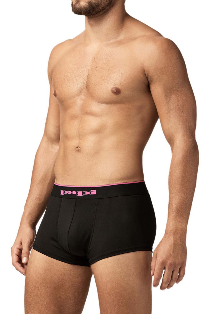 Papi UMPA048 2PK Microflex Brazilian Trunks Color Berry-Texture - DealByEthan.gay loves Papi