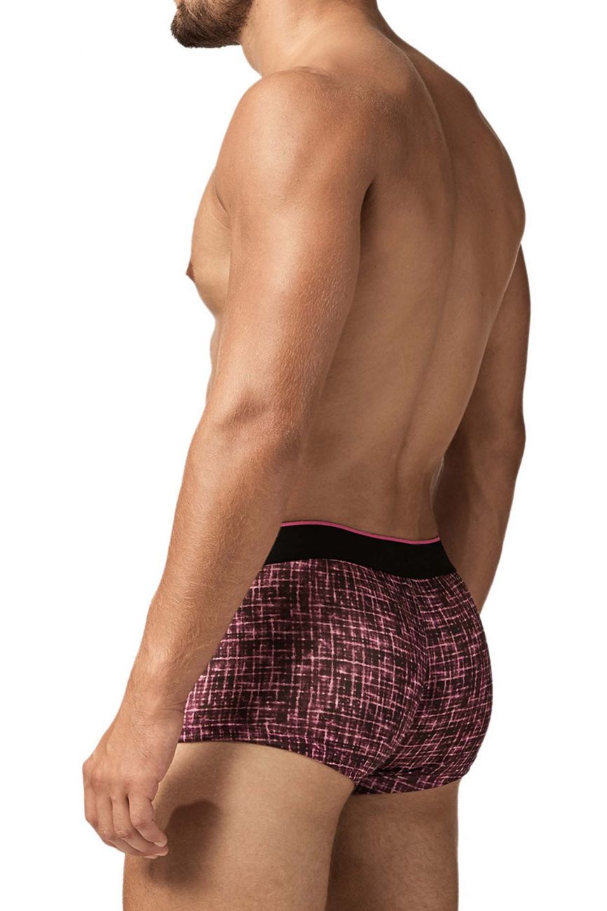 Papi UMPA048 2PK Microflex Brazilian Trunks Color Berry-Texture - DealByEthan.gay loves Papi
