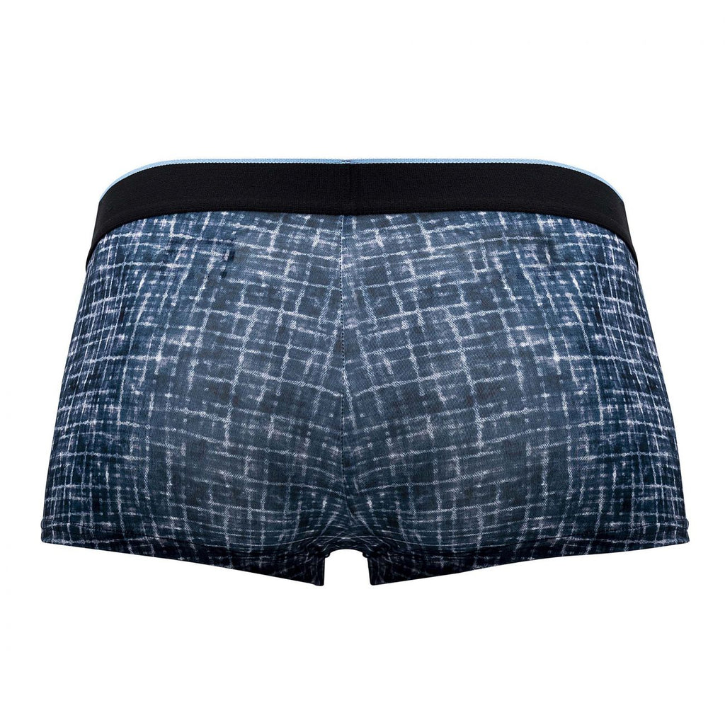 Papi UMPA048 2PK Microflex Brazilian Trunks Color Blue-Texture - DealByEthan.gay loves Papi
