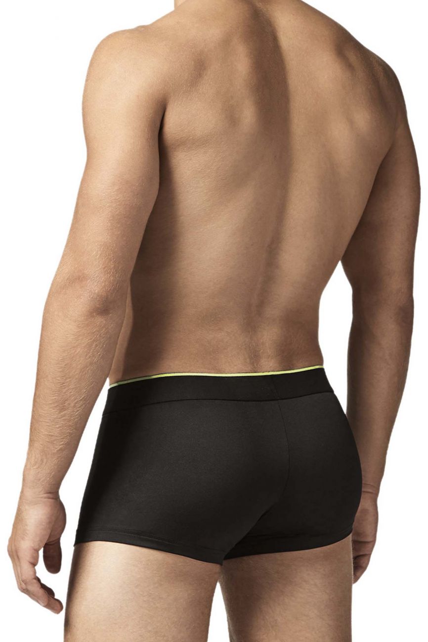 Papi UMPA048 2PK Microflex Brazilian Trunks Color Charcoal-Leopard - DealByEthan.gay loves Papi