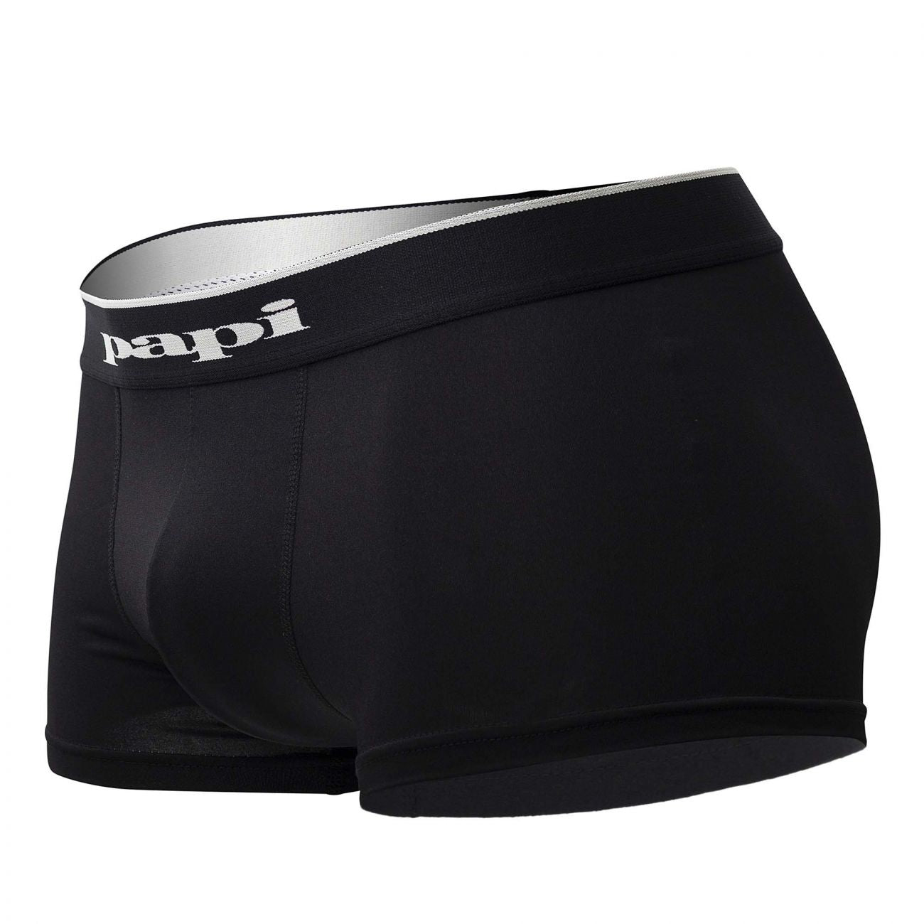 Papi UMPA048 2PK Microflex Brazilian Trunks Color Gray-Texture - DealByEthan.gay loves Papi