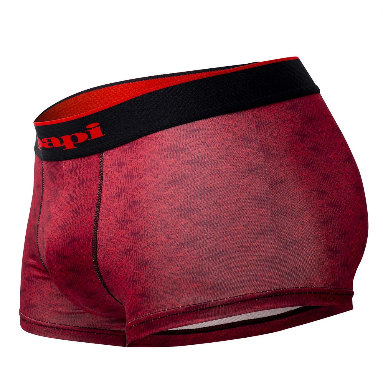 Papi UMPA048 2PK Microflex Brazilian Trunks Color Red-Graphic - DealByEthan.gay loves Papi
