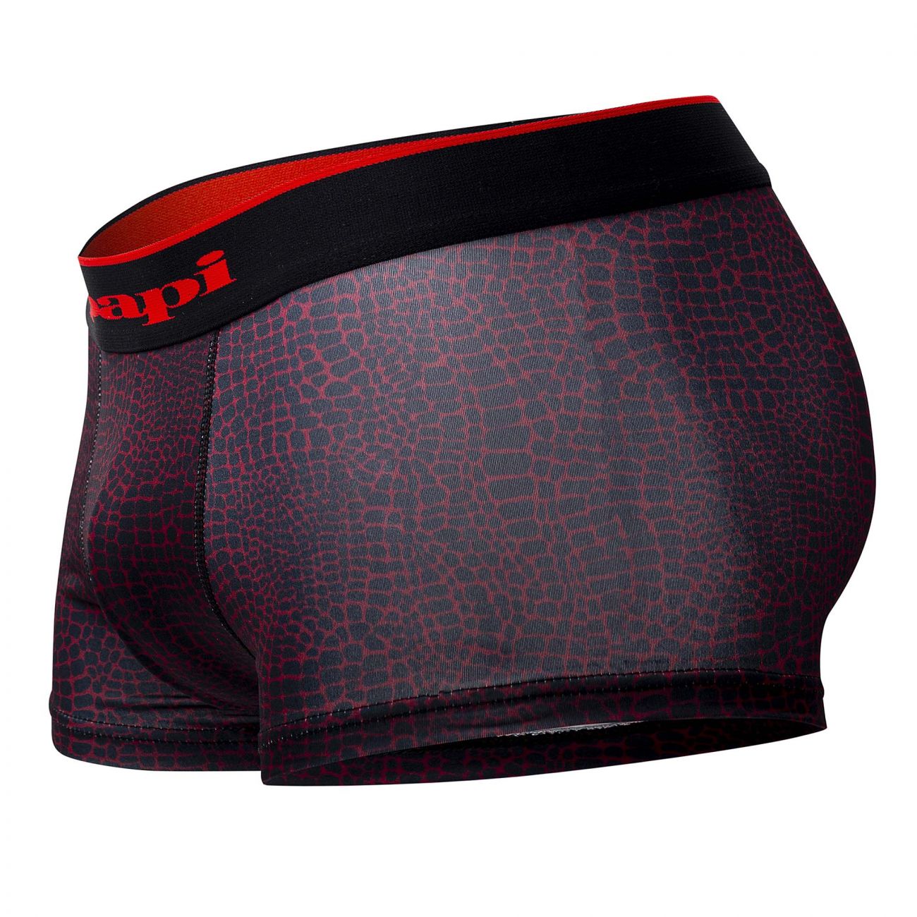 Papi UMPA048 2PK Microflex Brazilian Trunks Color Red-Leopard - DealByEthan.gay loves Papi