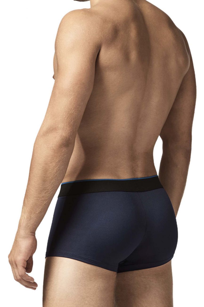 Papi UMPA048 2PK Microflex Brazilian Trunks Color Teal-Graphic - DealByEthan.gay loves Papi