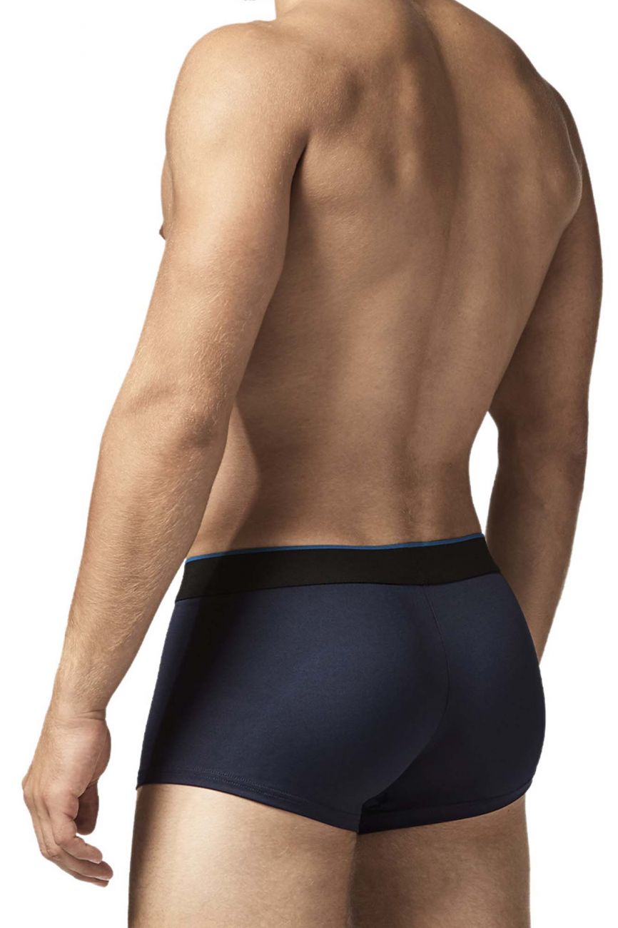 Papi UMPA048 2PK Microflex Brazilian Trunks Color Teal-Leopard - DealByEthan.gay loves Papi