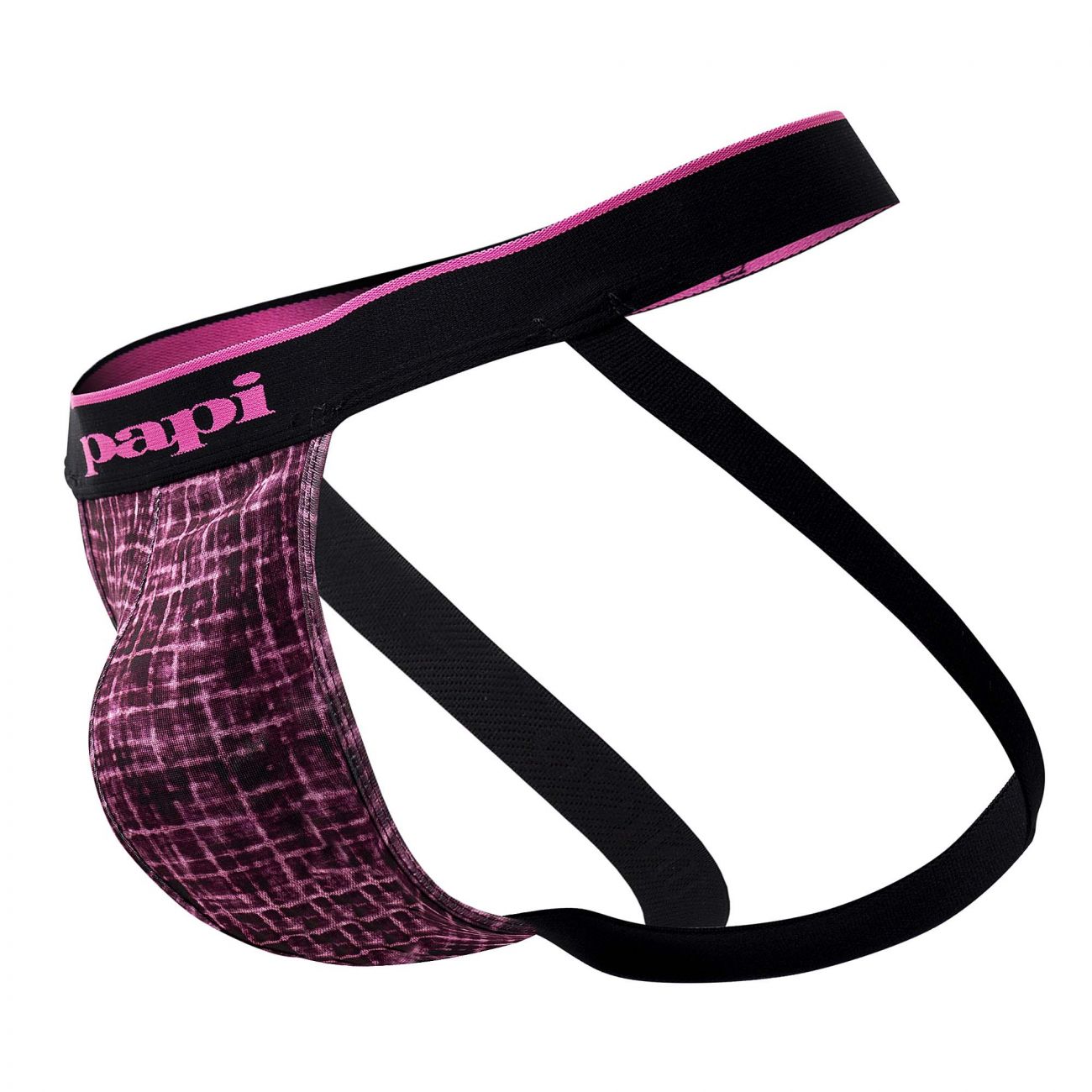Papi UMPA049 2PK Microflex Jockstrap Color Berry-Texture - DealByEthan.gay loves Papi
