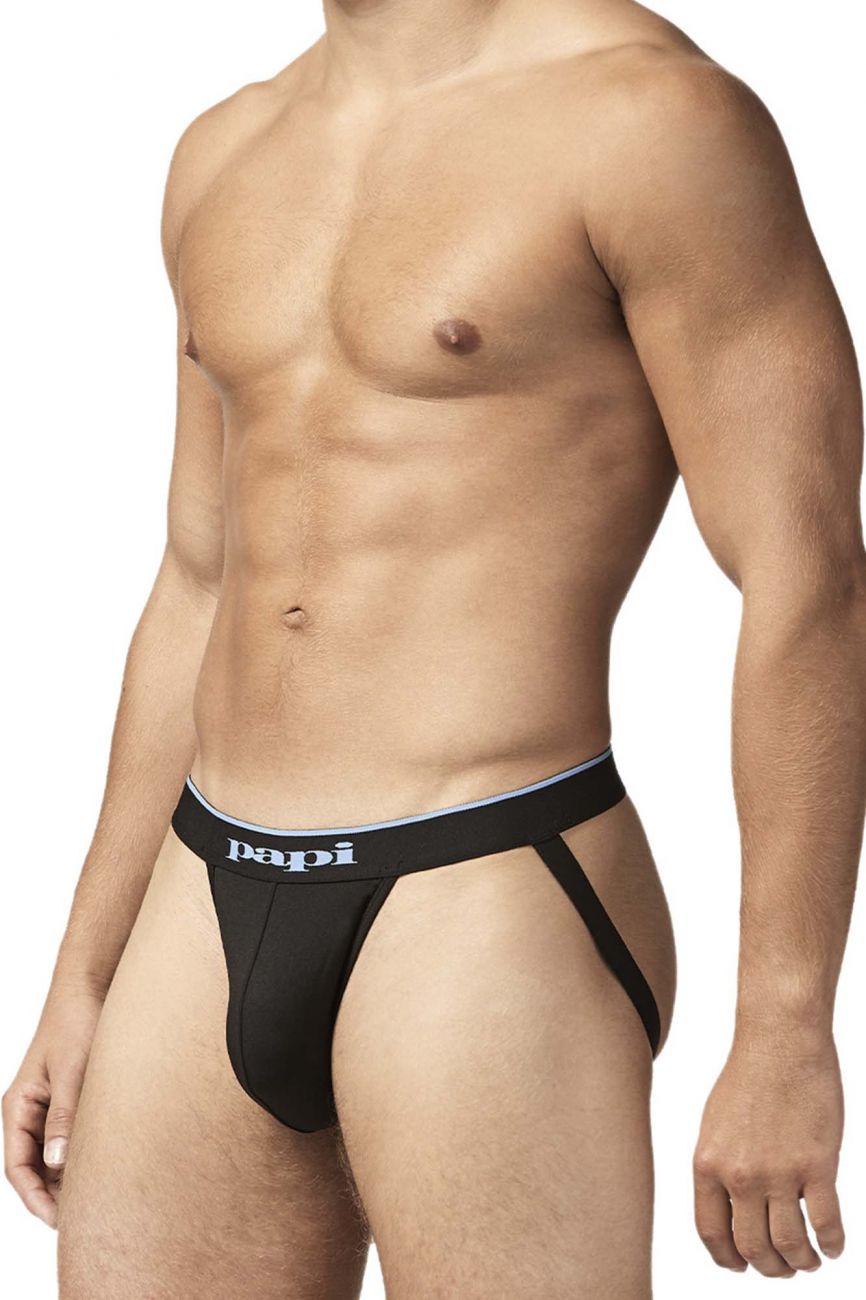 Papi UMPA049 2PK Microflex Jockstrap Color Blue-Texture - DealByEthan.gay loves Papi