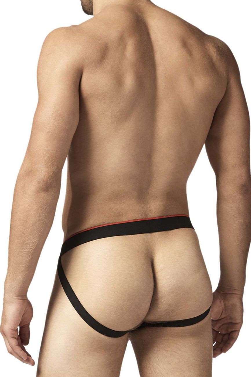 Papi UMPA049 2PK Microflex Jockstrap Color Red-Leopard - DealByEthan.gay loves Papi