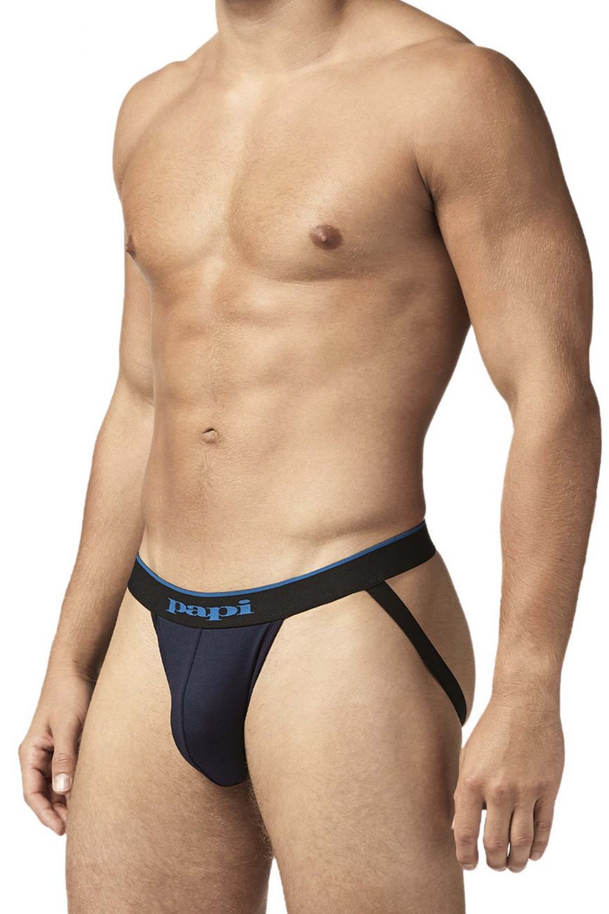 Papi UMPA049 2PK Microflex Jockstrap Color Teal-Graphic - DealByEthan.gay loves Papi