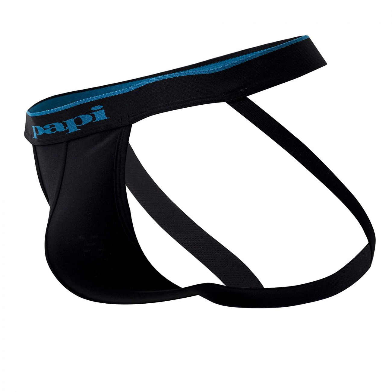 Papi UMPA049 2PK Microflex Jockstrap Color Teal-Leopard - DealByEthan.gay loves Papi