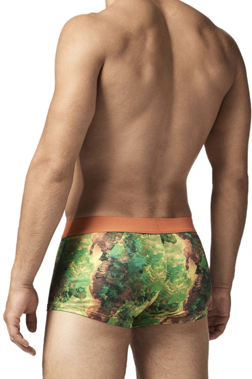 Papi UMPA050 Fashion Microflex Brazilian Trunks Color Sunrise Multi Print - DealByEthan.gay loves Papi