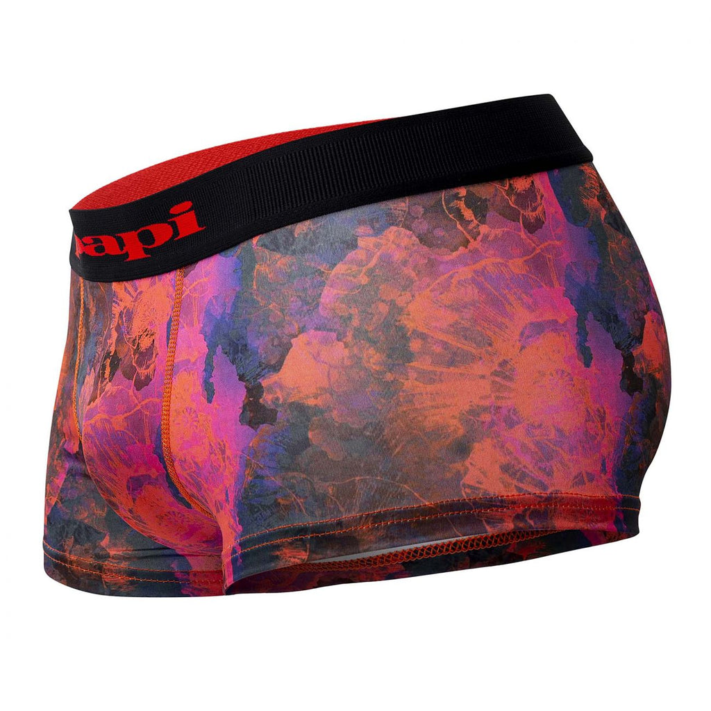 Papi UMPA050 Fashion Microflex Brazilian Trunks Color Sunset Multi Print - DealByEthan.gay loves Papi