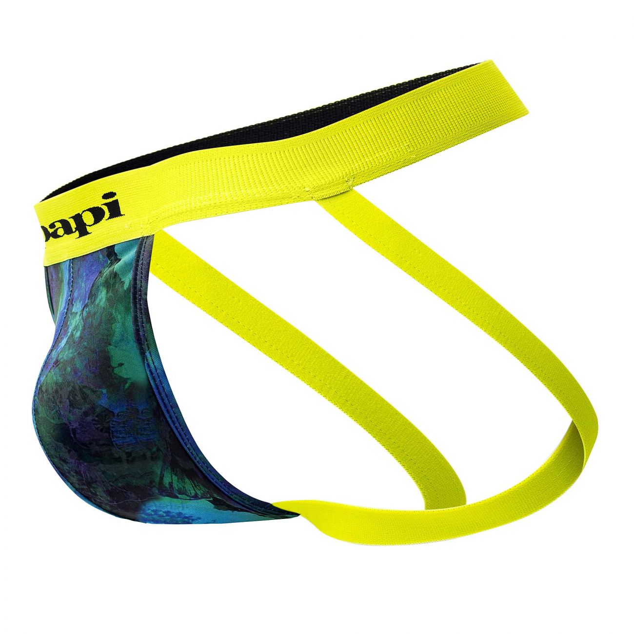 Papi UMPA051 Fashion Microflex Brazilian Jockstrap Color Ocean Multi Print - DealByEthan.gay loves Papi