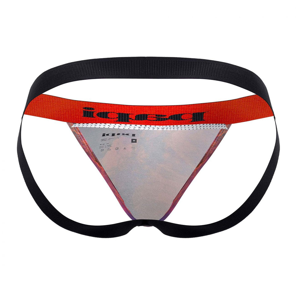 Papi UMPA051 Fashion Microflex Brazilian Jockstrap Color Sunset Multi Print - DealByEthan.gay loves Papi