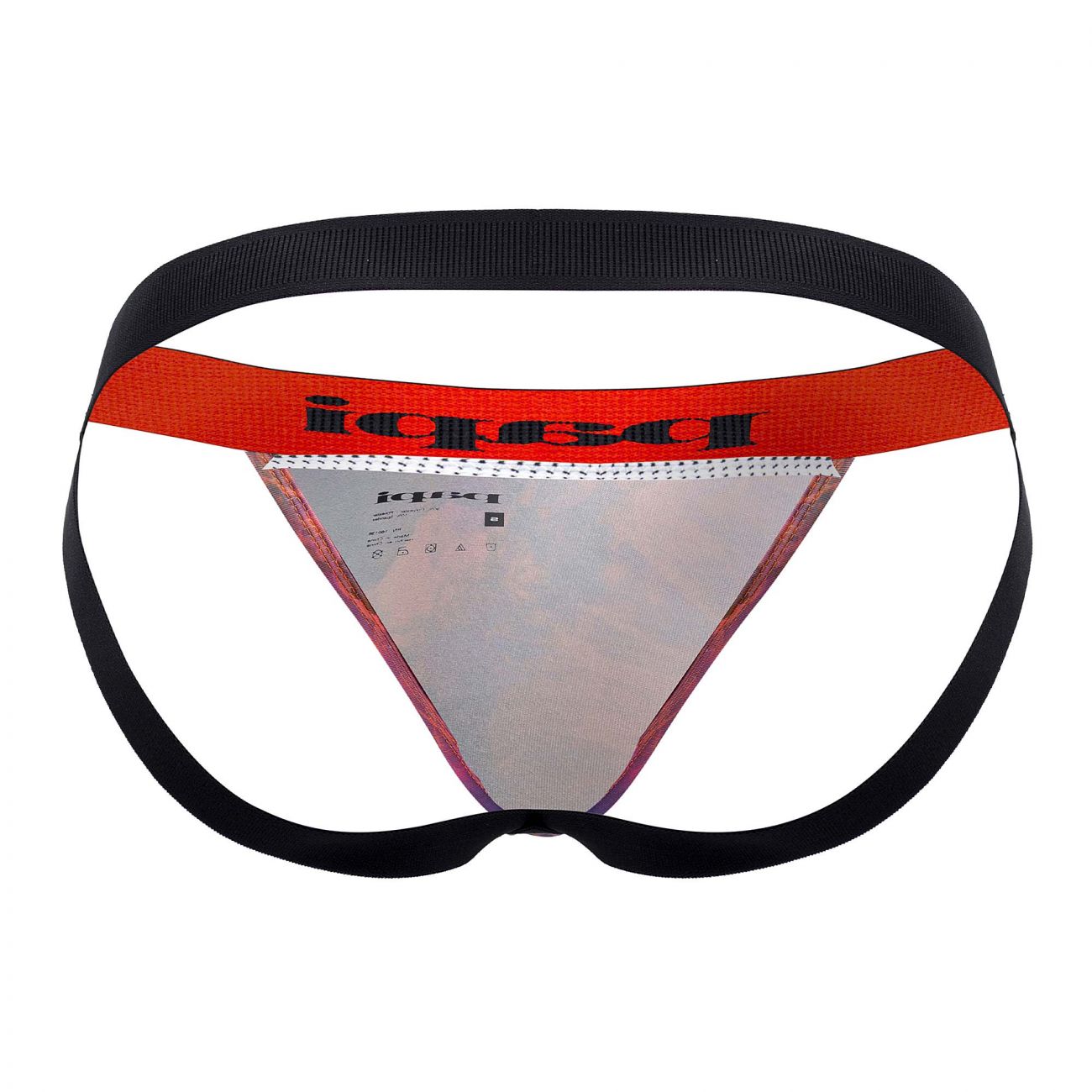 Papi UMPA051 Fashion Microflex Brazilian Jockstrap Color Sunset Multi Print - DealByEthan.gay loves Papi