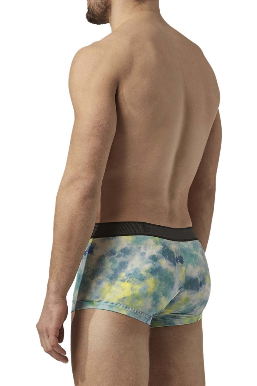 Papi UMPA074 2PK Microflex Brazilian Trunks Color Tie Dye-Blue - DealByEthan.gay loves Papi