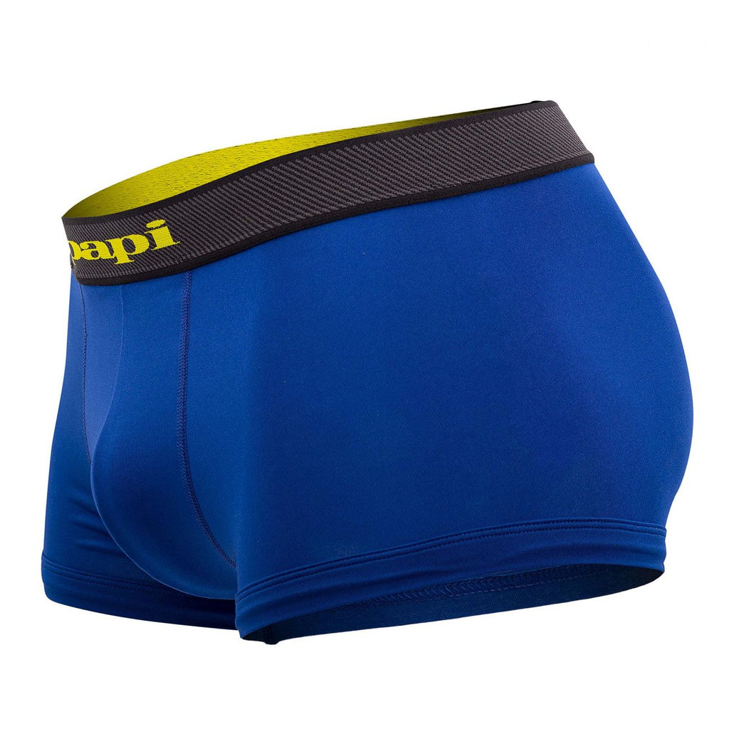 Papi UMPA074 2PK Microflex Brazilian Trunks Color Tie Dye-Blue - DealByEthan.gay loves Papi