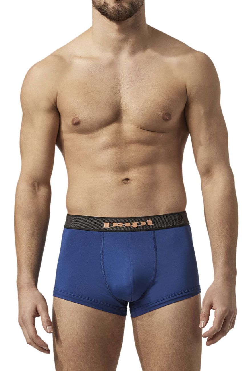 Papi UMPA074 2PK Microflex Brazilian Trunks Color Tropics-Blue - DealByEthan.gay loves Papi