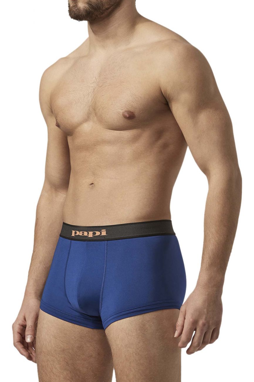 Papi UMPA074 2PK Microflex Brazilian Trunks Color Tropics-Blue - DealByEthan.gay loves Papi