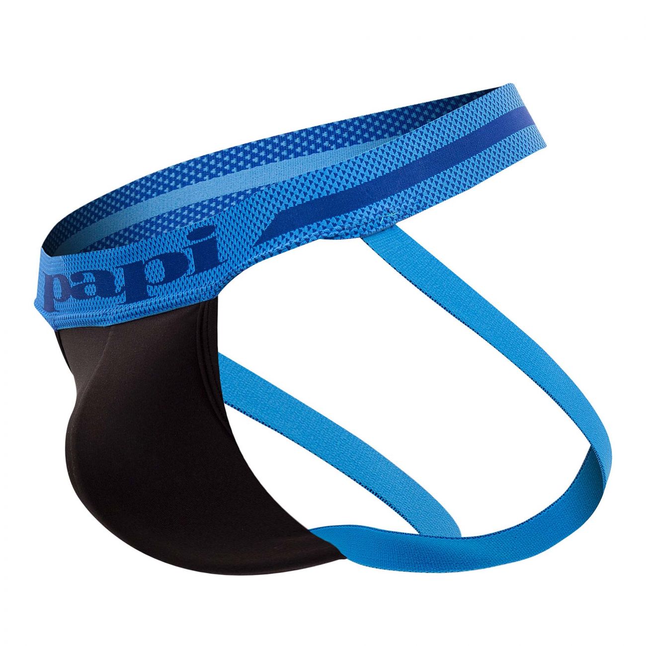 Papi UMPA081 2PK Microflex Jockstrap Color Alloy-Black - DealByEthan.gay loves Papi