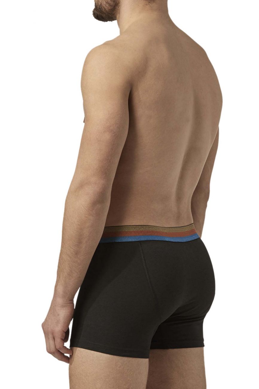 Papi UMPA088 2PK Microflex Brazilian Boxer Briefs Color Blue-Black - DealByEthan.gay loves Papi